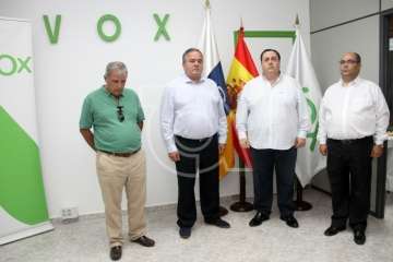 Vox abre sede política en Telde (Foto Jesús Ruiz Mesa)